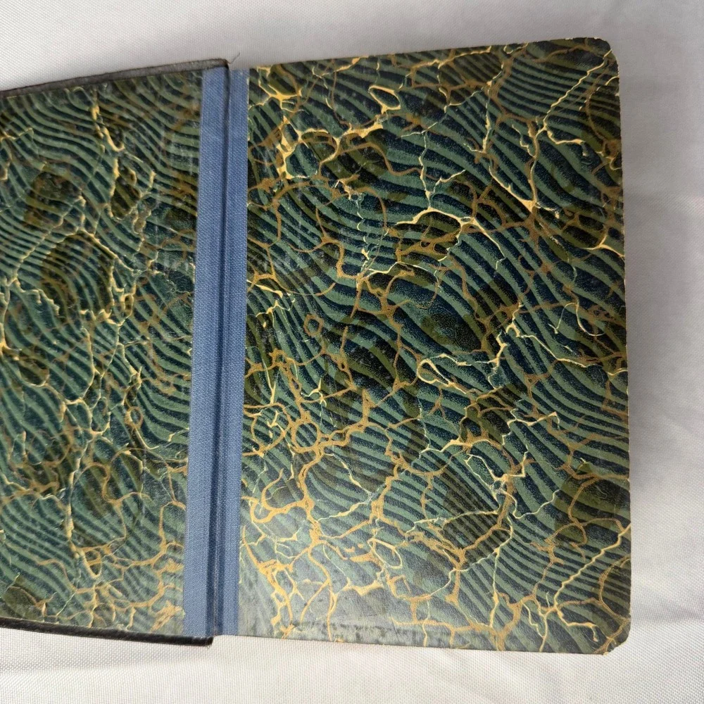 1922 J.L. Nichols The Business Guide Safe Methods of Business Book Black Leather